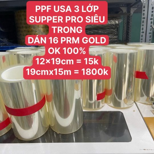 PPF USA 3 LỚP SUPER PRO SIÊU TRONG KO ĐỊNH HÌNH 