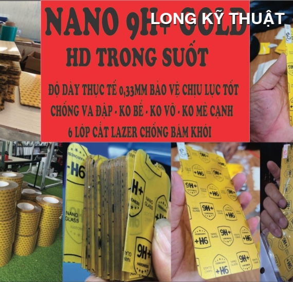 NANO 9H+ GOLD TRONG SUỐT